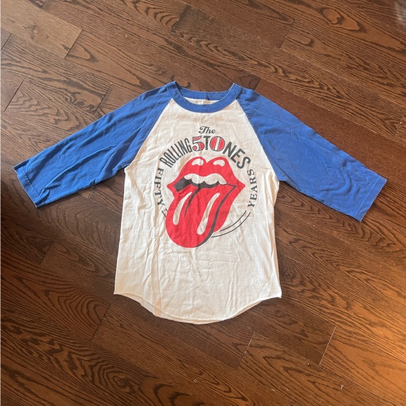 The Rolling Stones “50 Years” Baseball Tee - Picture 2 of 3